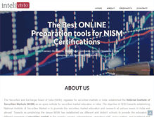 Tablet Screenshot of nism.info